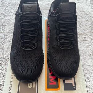 Skechers Men's Black Slip-On Shoes